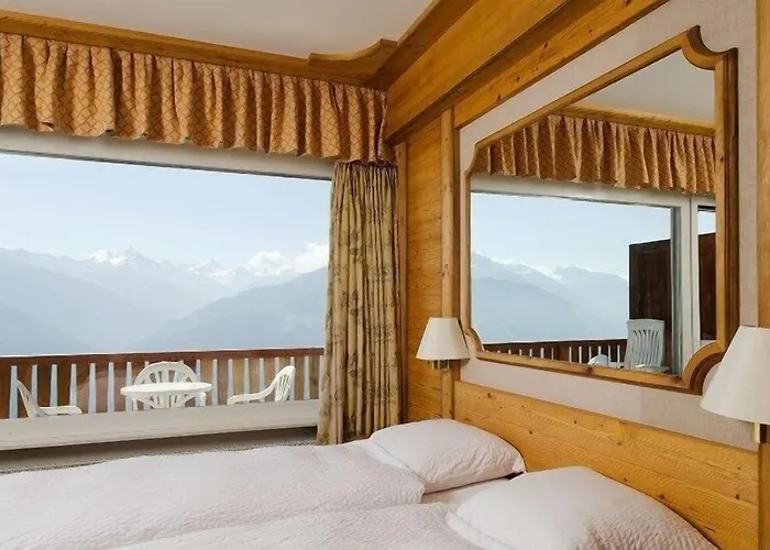 Hotell Hotel-restaurant Le Mont Paisible, Crans-Montana