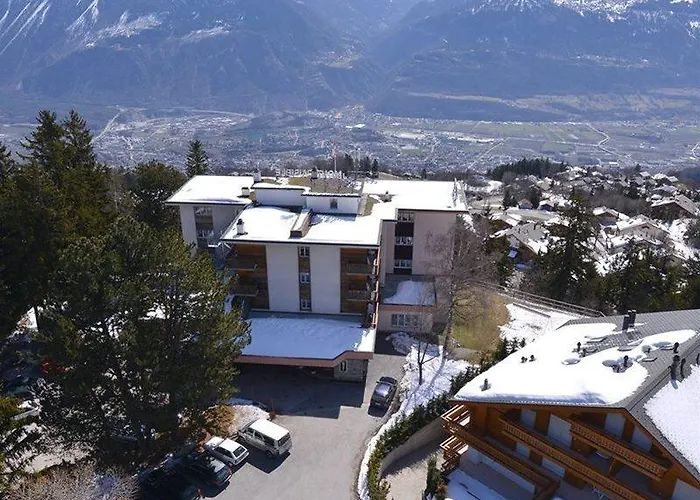 Hotell Hotel-restaurant Le Mont Paisible, Crans-Montana